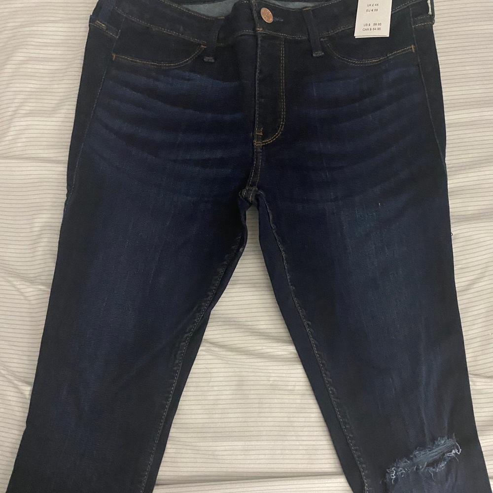 Woman ripped Jeans